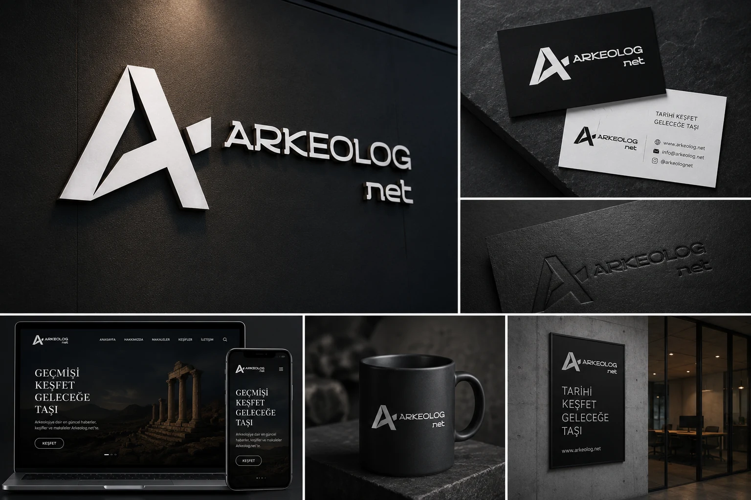 Arkeolog.net marka çalışması
